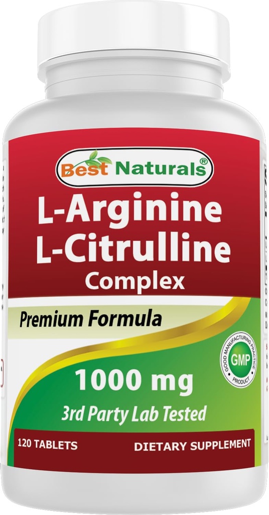 Najlepšie Naturals Arginine Citruline Complex 1000 Mg 120 tabliet