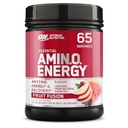 Optimálna výživa Amino Energy - Pre cvičenie so zeleným čajom, BCAA, Aminokyseliny, Keto Friendly, Zelená káva extrakt, Energetický prášok - Fruit Fusion, 65 Servings (Packaging May Vary)