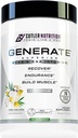 Cutler Nutrition Generate EAA and BCAA Powder: Best Branched Chain Amino Acides Supplement with Essential Amino Acides, 5g BCAA, 2g EAAs for Lean Muscle Mass 