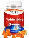 VAITE Yohimbine HCl Gummy 15mg - Cukor-free, Non-GMO Energy & Vytrvalosť Podpora pre mužov a ženy, Antioxidanty, Yohimbe Bark Extract, Zlepšenie výkonu - podporuje výrobu energie - 60 Gummies