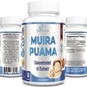 Muira Puama Kapsule - koncentrované 4:1 extrakt, ekvivalent 2200 mg v kapsule, 60 kapsúl