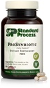 Štandardný proces ProSynbiotic - celý potravinový bowel, Imunitná podpora, Trávenie a Tráviace zdravie s bifidobacterium, korene čakanky, Lactobacillus Acidophilus, a Inulin - Vegetarián - 90 Kapsule