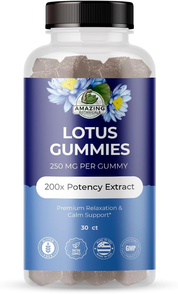 Amazing Botanicals Blueberry Lotus Kvety Gummy 