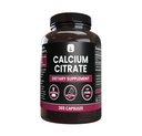 Pure Original Ingredients Calcium Citrate (365 Kapsule), No Magnézium alebo Rice Fillers, Always Pure, Lab Overified