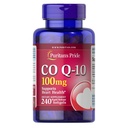 Puritan's Pride Coenzým CoQ10 100mg, Dietary Supplement for Heart Health, Krvný tlak, Oral Gum Health, and Healthy Aging Support, 60 Day Supply, 240 Rapid Release Softgels