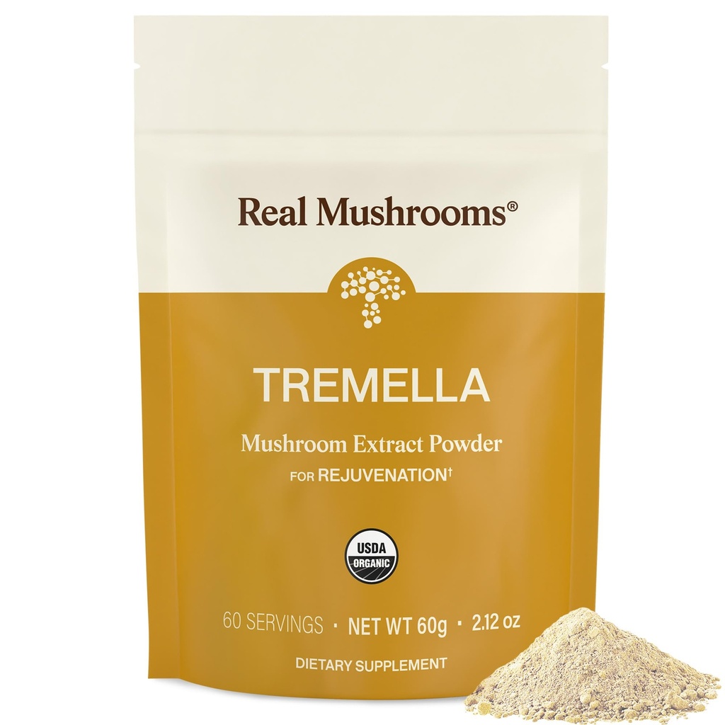 Skutočné Huby Tremella Mušroom Powder 
