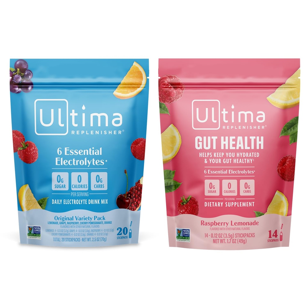 Ultima Replenisher Elektrolyte Powder Drink Mix Bundle 