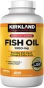 Omega-3 rybí olej koncentrát 1000 Mg., 400 Softgels