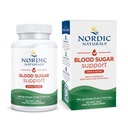 Nordic Naturals Omega Blood Sugar, Lemon - 60 Soft Gels - 896 mg Omega-3 + Alfa-Kyselina lipoová & Chróm - Metabolizmus - non-GMO - 30 Servisov