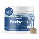 Fera Domáce zvieratá Postbiotiká Plus prebiotiká pre psy a mačky - so Slippery Elm - podporuje optimálne trávenie zdravie a zápalové reakcie - zvyšuje odolnosť - 120 lopatiek