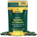 Biogenéza Organic Spirulina, Chlorella & Marine Plant Minerals 300 Gróf (200 mg)