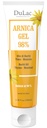 Dulàc - Arnica Gel for Bruising and Opuch 3.38 Fl Oz, 98% Arnica Montana krém Extra sila pre svalovú a kĺbovú úľavu, Non-Greasy, Prírodné Formula, Cool Effect, bez alkoholu