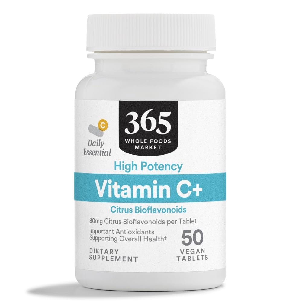 365 podľa celopotravinárskeho trhu, vitamín C komplex vysokej potencie, 50 tabliet