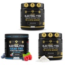HRDWRK - 100 porcií Keto Electrolytes prášok Hydratácia bez cukru - Electrolyte prášok na zvýšenie vytrvalosti a zníženie únavy s elektrolytov doplnok (nechutná sada 2 & Blue Razz)