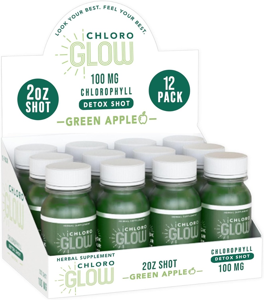 Chloroglow Chlorophyll Shots 