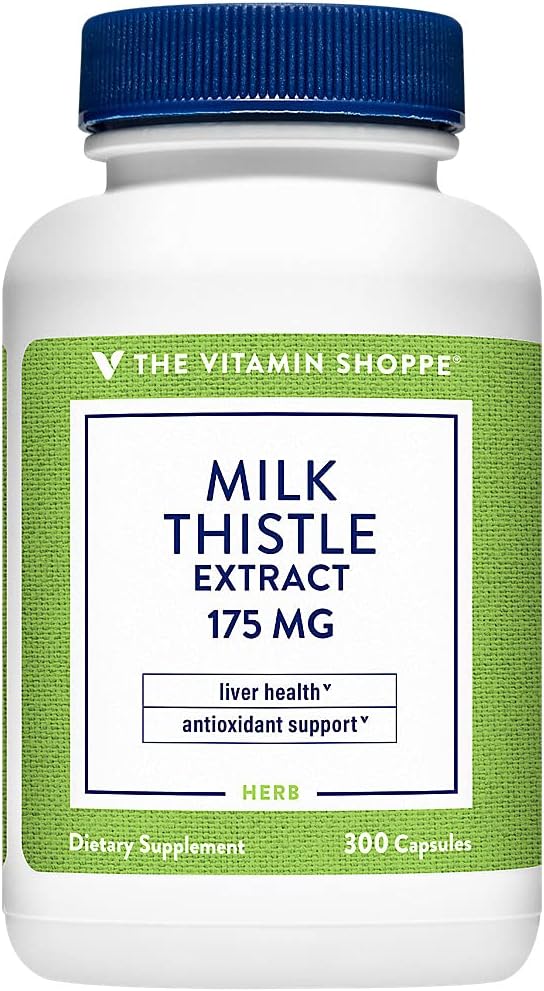 Vitamín Shoppe Milk Thitle Extract 175 MG (300 kapsúl)