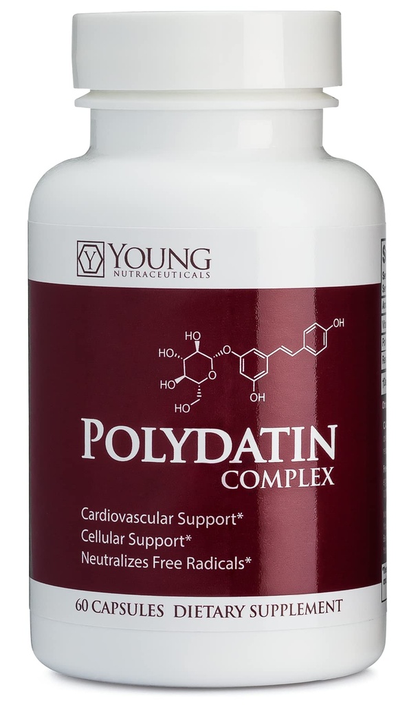 Mirica YoungNutra Polydatin Complex s Resveratrolom - vysoká absorpcia - 60 kapsúl