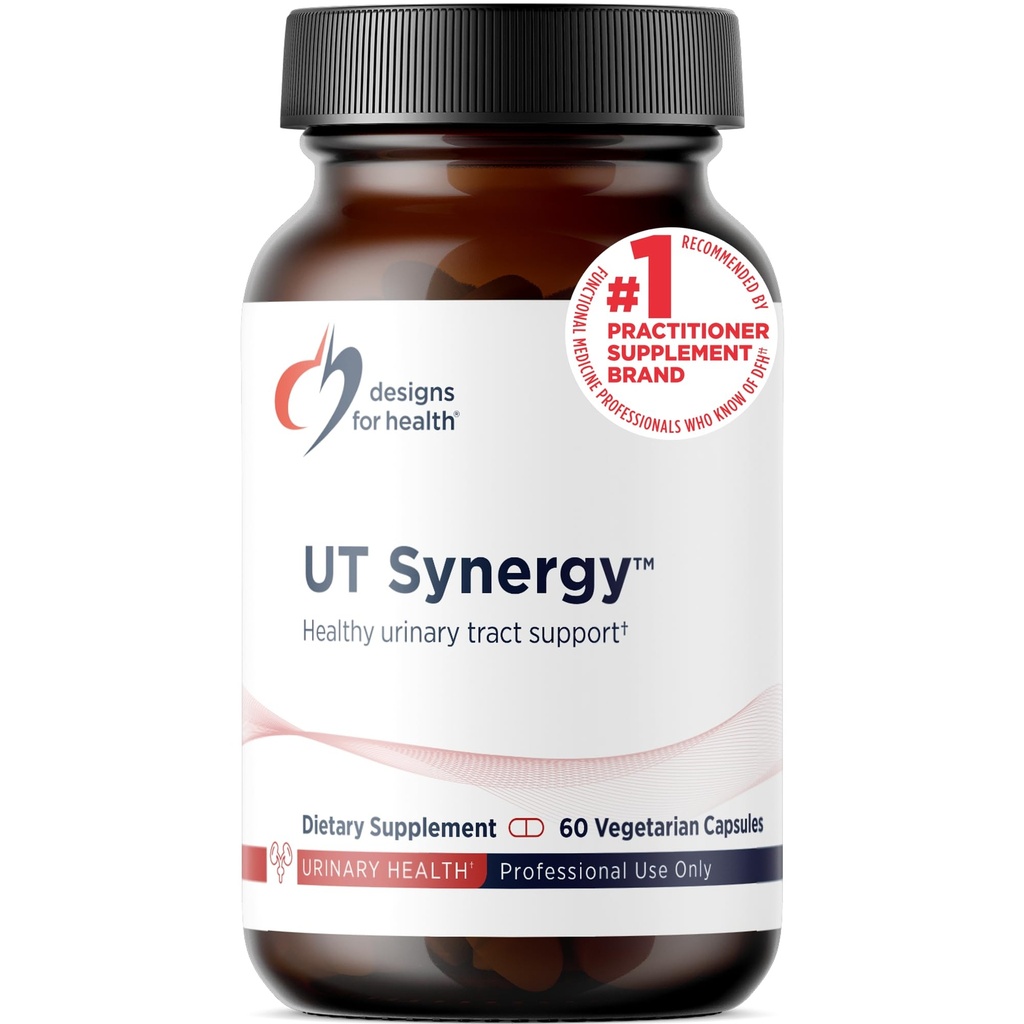 Designs for Health UT Synergy - 500mg D- Mannose with Horsetail, Nettle, Hibiscus + Bearberry Leaf - Healthy Urinary Tract Support - Non-GMO + Gluten-Free Supplement (60 Kapsule)