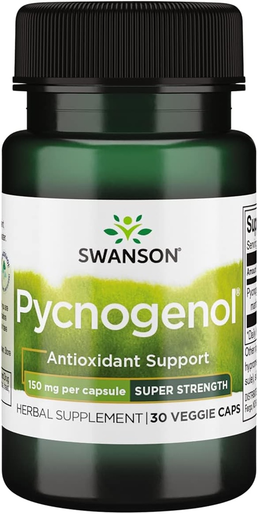 Swanson Super Sila Pycnogenol 150 Milligrams 30 Veg kapsuly