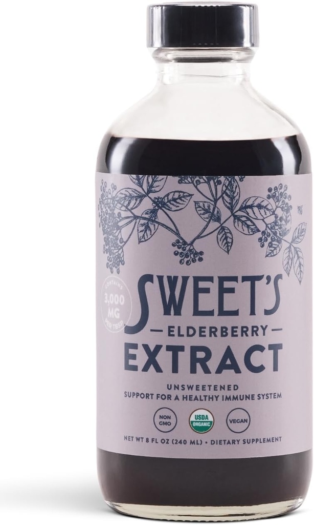 Organic Elderberry Extract 