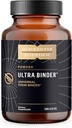 Scientific Scientific Ultra Binder Powder - Multioxin Binder s bentonite Clay Powder, Zeolit Detox & Charcoal - Supplement for Gut Support & The Body's Toxin Elimination Process (120g)