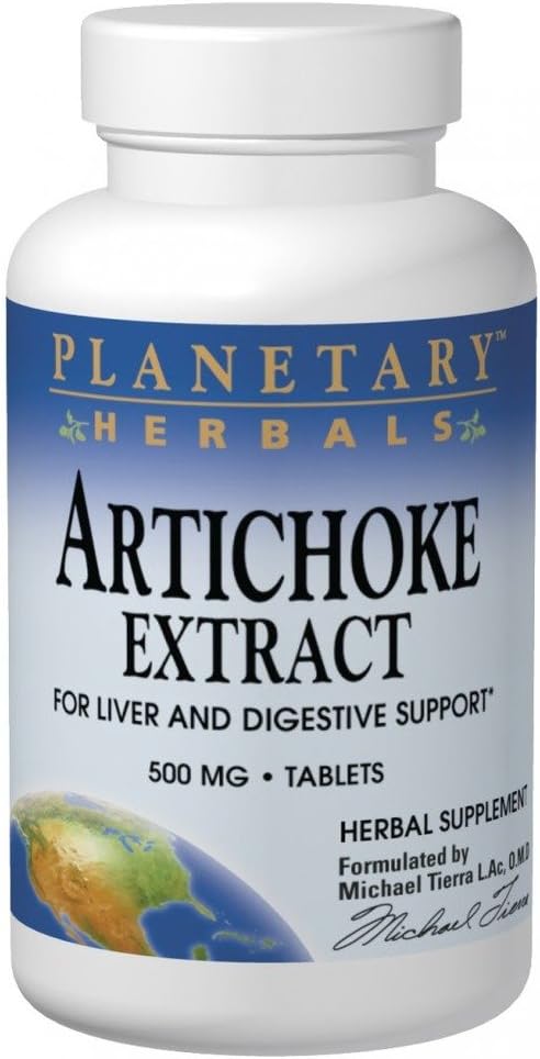 Planéty byliny Artičoky Extract 500mg, 120 Tablety