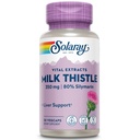 SOLARAY Milk Thitle Seed Extract 350 mg Garantuje, že obsahuje 80% Silymarin, Tradičná podpora pečene, Vegan & Lab overené pre kvalitu, 60 dní Záruka vrátenia peňazí, 30 Servings, 30 VegCaps