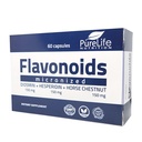 Flavonoidy 60 dní Podpora Zdravý obeh, Veins, Kapilárie a Lymfatické Odvodnenie- MPFF- Mikronizovaný Diosmin 150mg + Hesperidín 150mg + Horse Chestnut150 mg- GMP certifikát, vegán