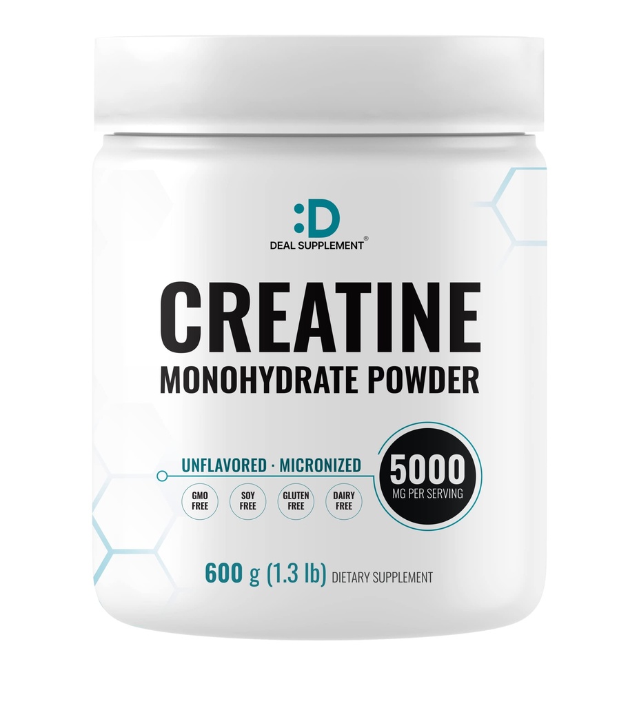 Instant Creatin Monohydrate Powder, 5g Per Serving 
