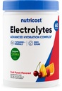 Nutricost Electrolyte Complex prášok (60 porcie, ovocie Punch) - Hydratácia Supplement drink Mix s vitamínmi a minerálmi