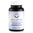Relumins Advance White Active Glutatión Complex - Max Dose 900mg Glutatión s 6X Boosters, ALA & NAC - Anti-Aging Skin Brightening Supplement - 60 Vegetariánske kapsule (30 Servings)