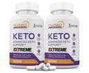 (2 balenia) Turbo Ripped Keto ACV Extreme Pills 1675MG Keto Support Blend Capsule Alternatíva Keto ACV Formulované s Apple Cider Ocogar Extra panenský olivový olej prášok Zelený čaj Leaf 120 Kapsule