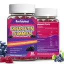 2 balenia Quercetin Gummies 1200MG, Quercetin Gummies s hypromelínom, zinok vitamín C, imunitný systém Vegan Gummy pre dospelých a deti, 120 Vegan