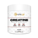 ALPHA LION Kreatinný monohydrát prášok, 5000mg per serviceving (5g), podporuje svalovú silu, silu, športový výkon, Pure Creatina Monohydrata en Polvo Supplement (60 Servings, unflavred)