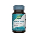 Nature's Way Biotin Forte, podporuje zdravé vlasy, koža a nechty*, 3000 mcg Biotin per Serving, so zinkom, vitamínom C, B-vitamíny, 60 tabliet (Backaging May Vary)