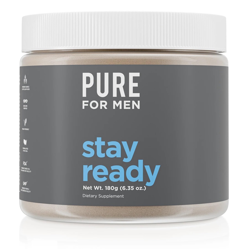 Pure for Men Original Čistota Stay Ready Fiber Supplement Powder 