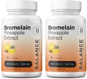 Balancebreens Hypromelain 500mg, 120 Kapsule - Ananás extrakt Digestive Enzyme, podporuje zažívacie a spoločné zdravotné doplnky