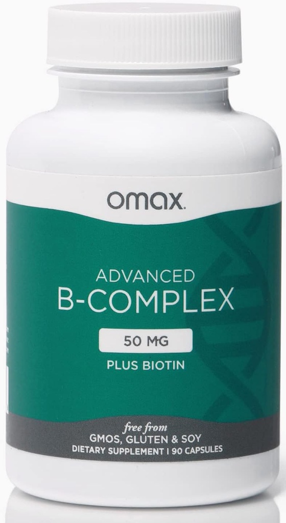 Omax3 Advanced Vitamín B komplex 50MG s biotínom 