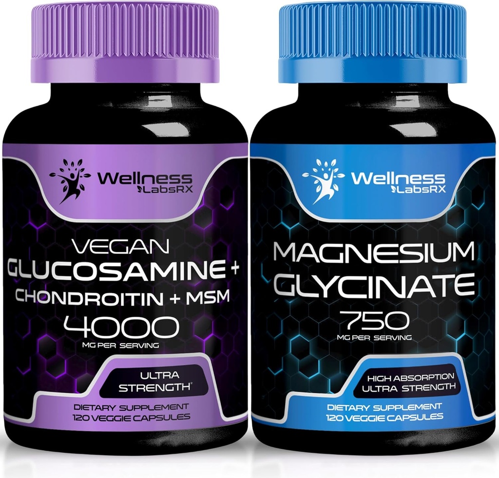 WELLNESS LABSRX Glukozamín Chondroitín MSM