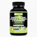 Quercetin Zinok Vitamín D Supplement Quercetin 1000 mg Zinok 50 mg Vitamín C 1000 mg Vitamín D 5000 IU Hypromín Staršie more Mos pre dospelých
