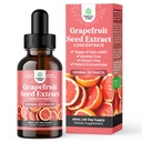 GSE Grapefruit Seed Extract Liquid - One Drop Daily - Super Concentrated Grapefruit Seed Extract Liquid Drops Rich in Bioflavonoidy & Polyphenols for Gut Health & Immune Support - 2OZ - 60 Servings