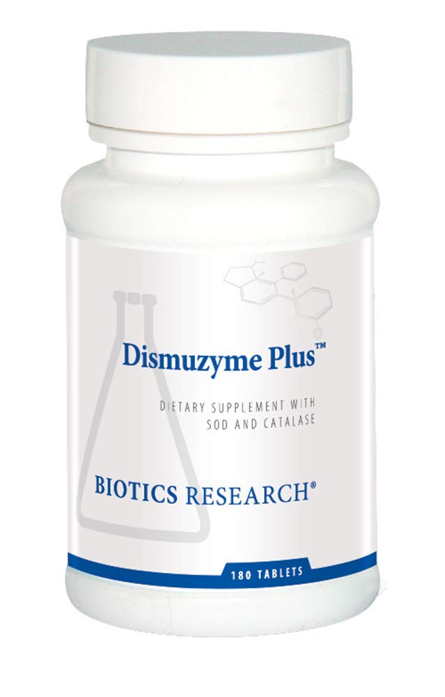 Biotics Research Dismuzyme Plus High Antioxidant Activity, Supports Immune System, Comfort and Joint Flexion, 180 tabliet