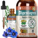 Rejuvica Health DigestaPro - Advanced Digestive bitters Supplement - Liquid Delivery for Better Absorbtion - Gentian, Artičok, Burdock, Chanca Piedra, Ginger & More!