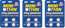 Mini Tenký DBI Distribúcia dvoma spôsobmi Akcia 25mg Efedrizín - 4 Počet Blister - 3 Balenie