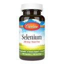 Carlson - selén, 200 μg bez kvasníc, prostaty a imunitná podpora, antioxidant, 180 kapsúl