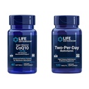 Extension života Super Ubichinol CoQ10 Podpora energie srdca a buniek s dvoma per-denné vysokej potencie Multi- Vitamin & Minerálny doplnok, 60 Softgels & 120 tabliet