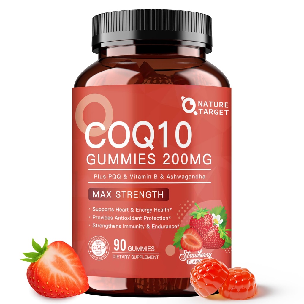 NATURE TARGET CoQ10 Gummies 200mg 