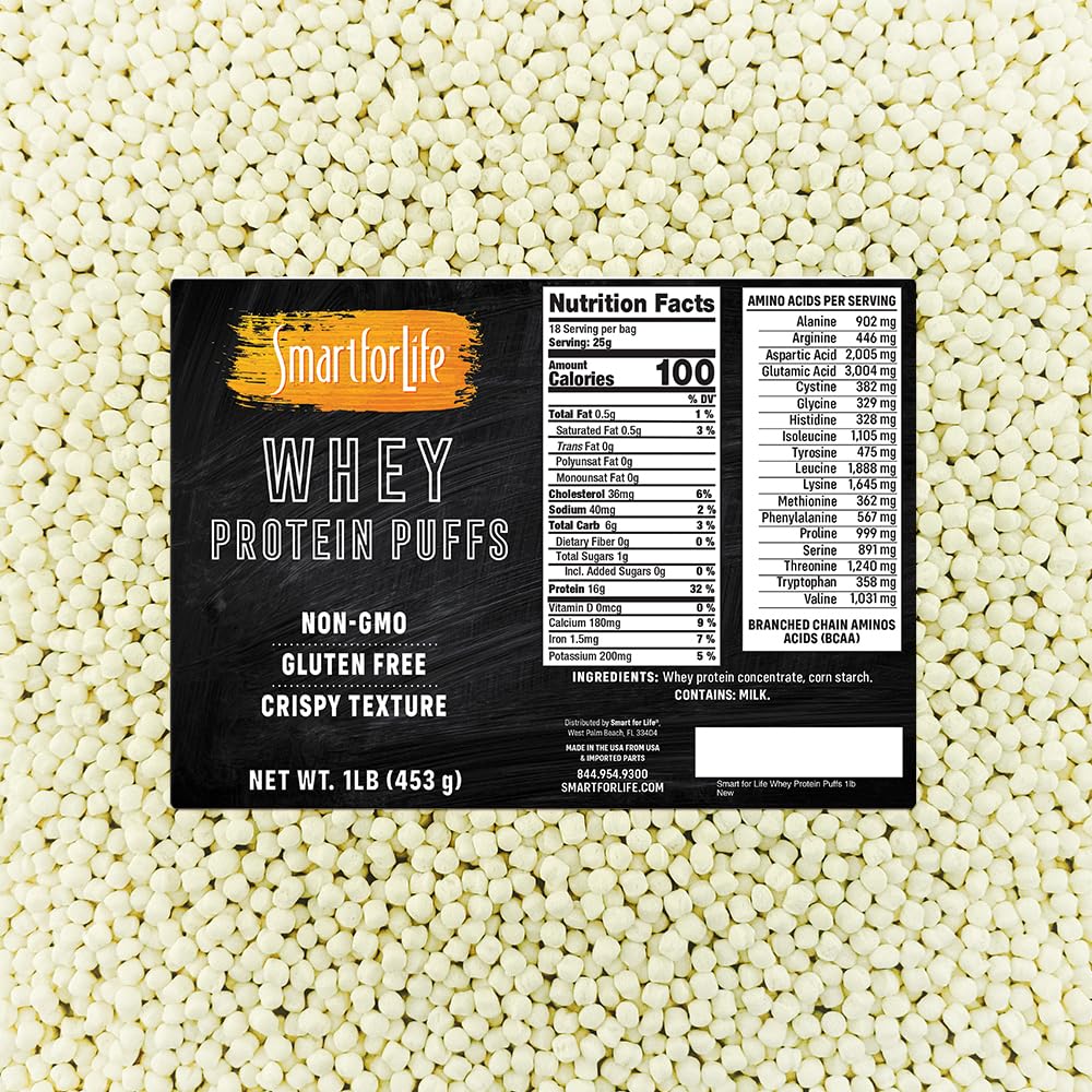 Smart for Life Swhey Protein Puffs 