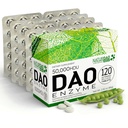 MAX DAO Enzyme Supplement 120 Tablets, 50,000 HDU per Tablet Adjustable Dosage, Extended Release, Histamine Blocker