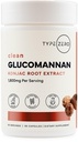 Typ Zero Clean Glucomannan Konjac Root Extract (90 Kapsule) (1 800 MG per Serving) - 30 Servings, Non-GMO, Gluten Free